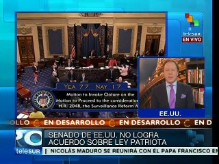 Debate y Polémica en EE.UU. en torno a ley de espionaje masivo