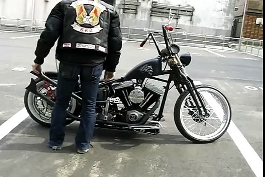 HARLEY DAVIDSON EVO RIGID Kick Start