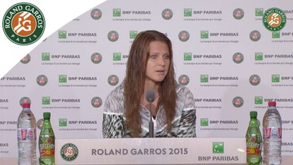 Descargar video: Conférence de presse Lucie Safarova Roland-Garros 2015 / 8e de finale