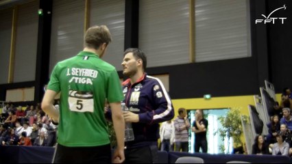 Finale Simple Juniors garçons : Alexandre Cassin - Joé Seyfried /France 2015