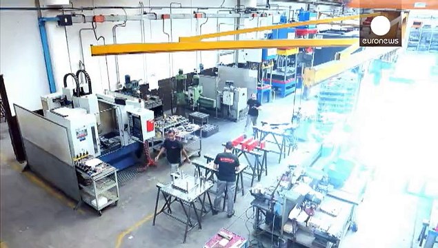 Débil crecimiento para el sector manufacturero de la eurozona