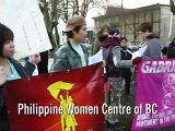 Filipino women in Vancouver join IWD 2008 rally