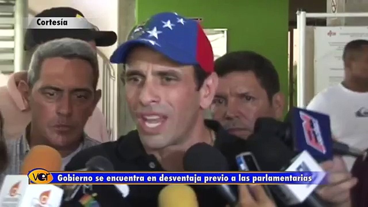 Capriles :"Tibisay Lucena está haciendo todo porque no vayamos a votar"