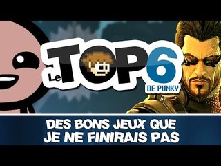 TOP 6 des jeux hyper-rated que je ne finirai jamais