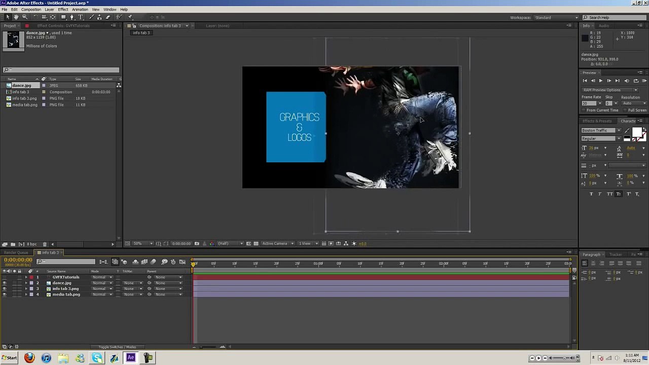After Effects Clipping Mask/Track Mattes Tutorial