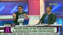 Feipe Avello imita  a Andres Caniulef