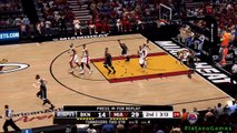 NBA Playoffs - Brooklyn Nets vs Miami Heat - Game 5 - 2nd Qrt - Live 14 - HD