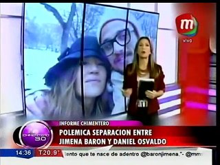 Polémica separación entre Jimena Barón y Daniel Osvaldo