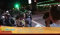 CSUN Student Protesters brutally attacked by LAPD Officers
