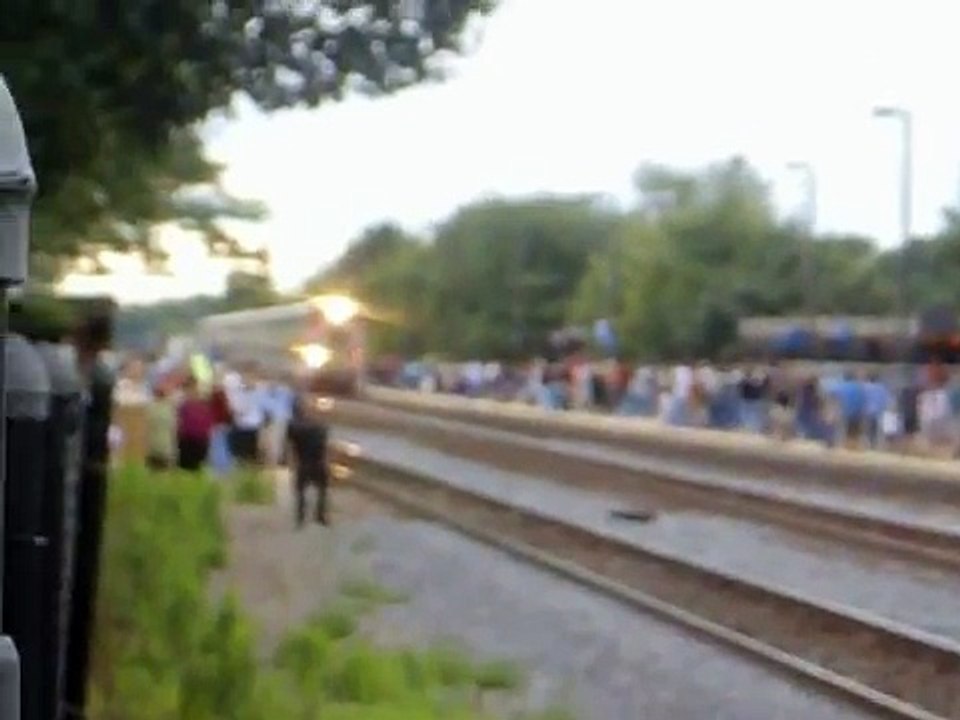 SP 4449 and Metra Meet, Naperville
