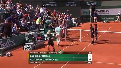 Fransa Açık : Hlts Mitu - Van Uytvanck