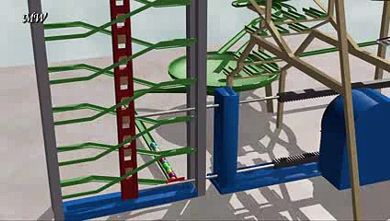 Marble Machine 2 (Blender 3D)