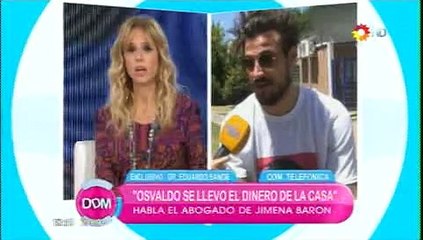 Así llegaba a Polka Jimena Barón