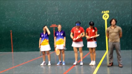 Fémina Tour 2015: Navarre (Y.Aristorena et M.Ruiz) contre Béarn (S.Thamtham et M.Ilharreguy)