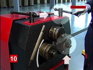 CURVADORA DE TUBOS Y PERFILES NARGESA MC400 - SECTION BENDING MACHINE - CINTREUSE À PROFILÉ
