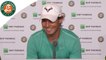 Press conference Rafael Nadal 2015 French Open / 4th Round