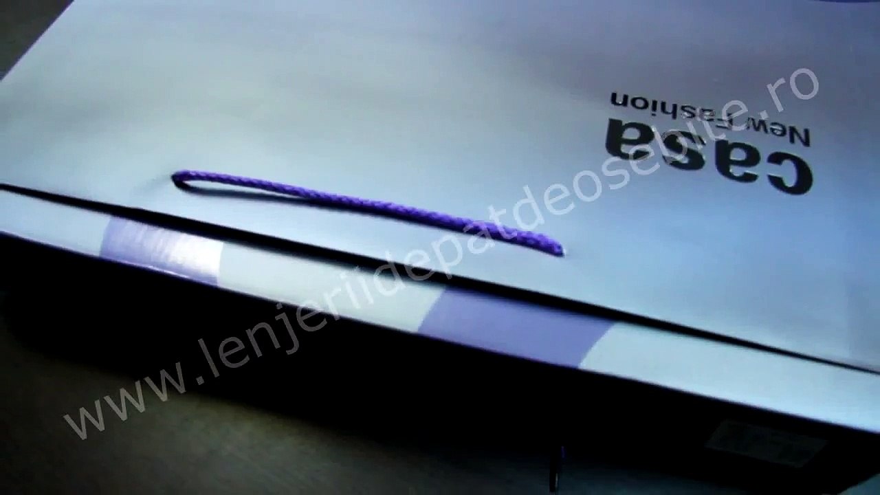 Lenjerie roz cu gri din bumbac