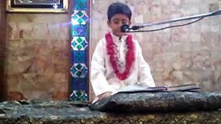 New Manqbat : Kafi Hai Ye Samjhne Ko Rutba Hussain Ka . by (Syed Qalbe Abbas Naqvi)