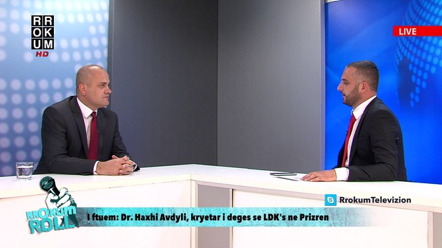 RROKUM ROLL- Dr. Haxhi Avdyli, kryetar i Deges se LDK's ne Prizren