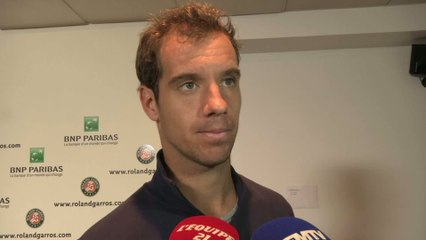 Tennis - RG (H) : Gasquet «Il a un jeu incroyable»