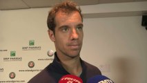 Tennis - RG (H) : Gasquet «Il a un jeu incroyable»