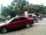 Traffic In Digos City, Philippines