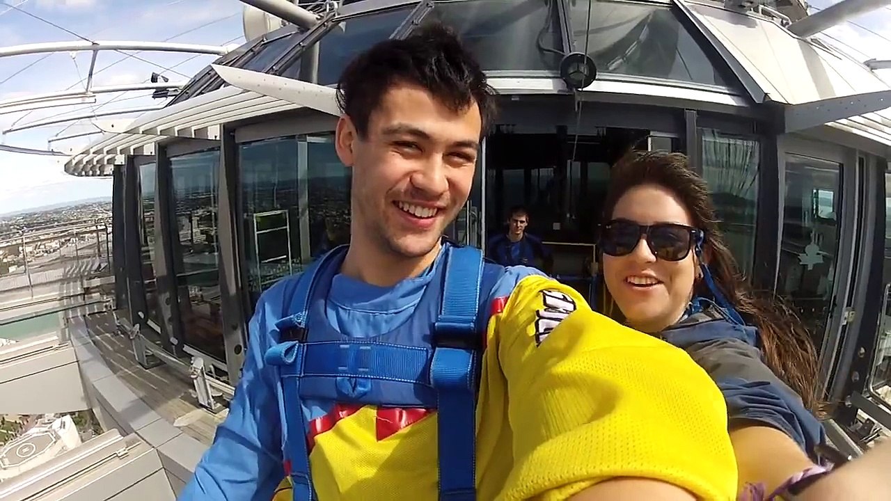 Bungee jump off Auckland Sky Tower
