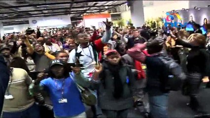 Protests in Copenhagen climate talks over leaked text