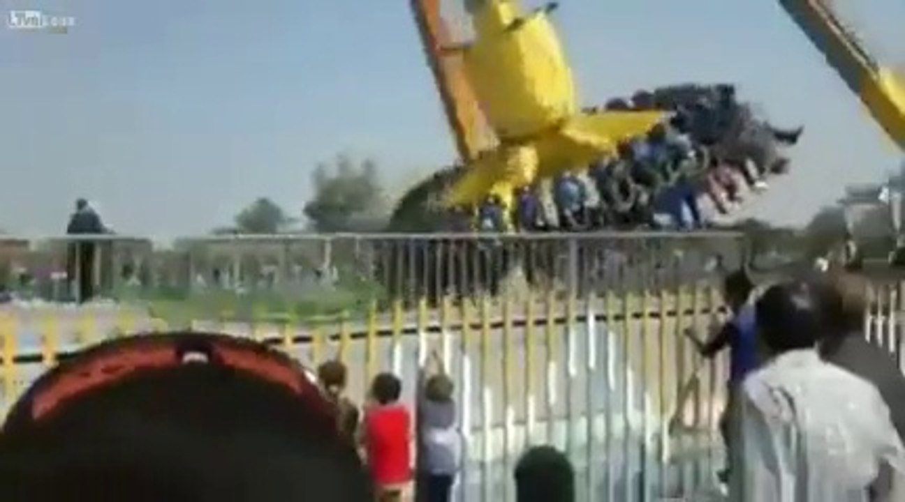 LUNAPARKTA DEHŞET GÖRÜNTÜ !