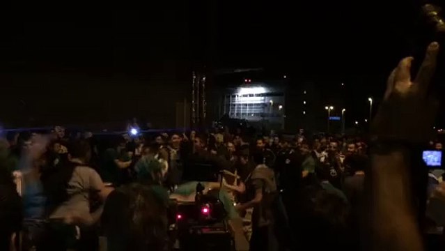 Άφιξη Εσιέν: Οπαδοί Παναθηναϊκού