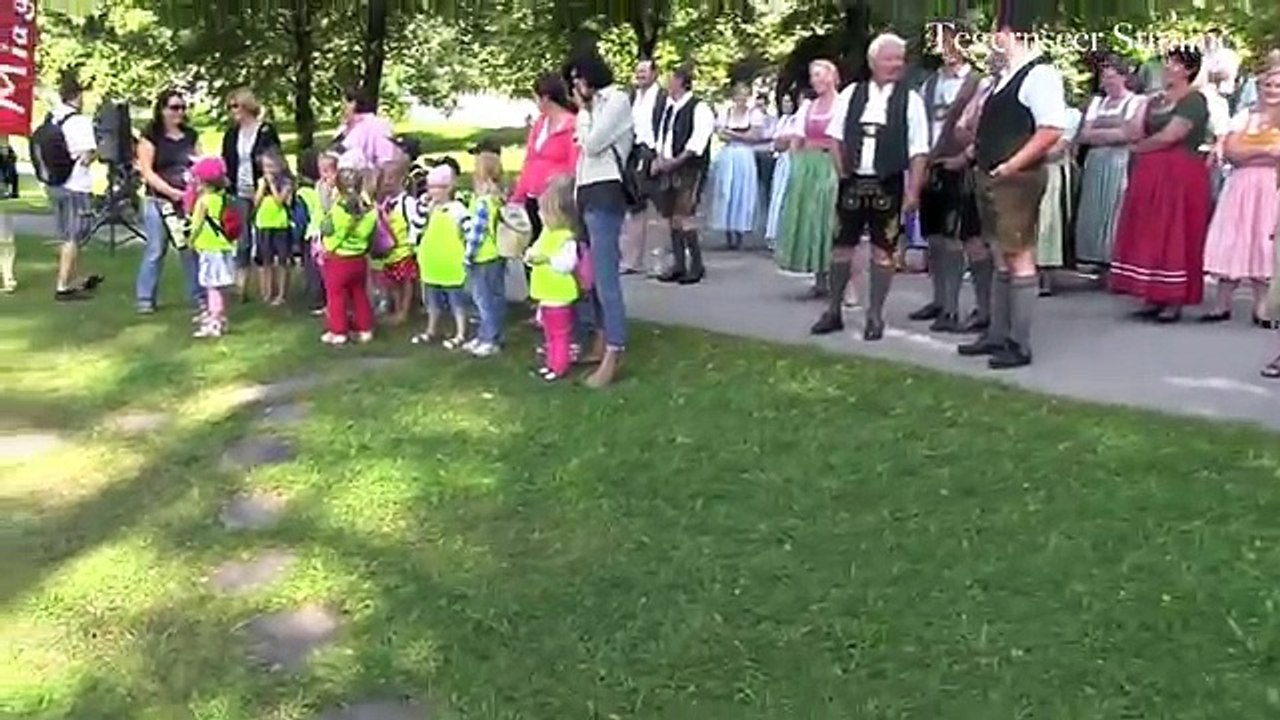 Bayern 3-Dorffest 2012 in Bad Wiessee: "Mia genga Steil"