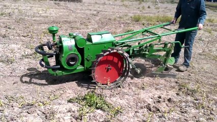 Trusty Tractor Ploughing