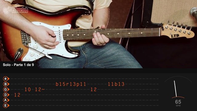 Smoke on The Water - Deep Purple (How to Play - Guitar Solo Lesson)