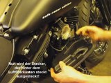 Luftfilter Tuning Harley Davidson Twin Cam  mit Bypass Stecker