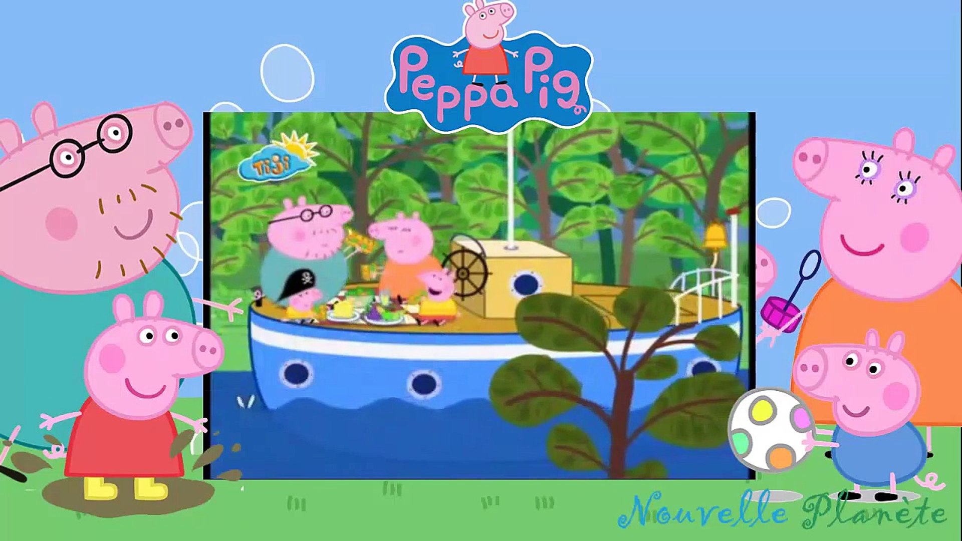 PEPPA PIG COCHON En Français Peppa Episodes Capitaine Papa Pig - Vidéo  Dailymotion