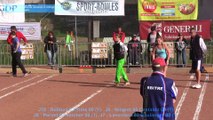 Quarts de finale, championnat de France de combiné Jeunes, Sport Boules, Langogne 2015