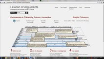 Philosophy - Lexicon of Arguments - Two-minute Demo