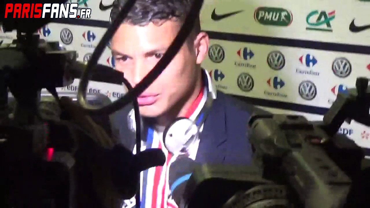 PSG - Thiago Silva "cette saison était magnifique"