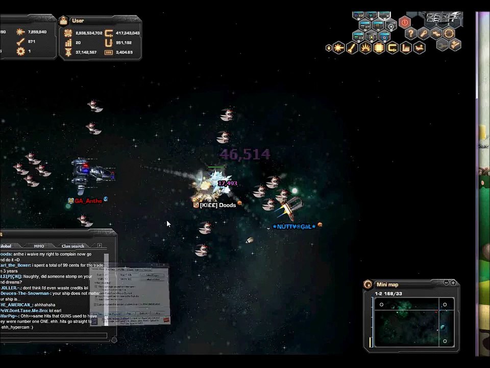 Darkorbit Admin Ships