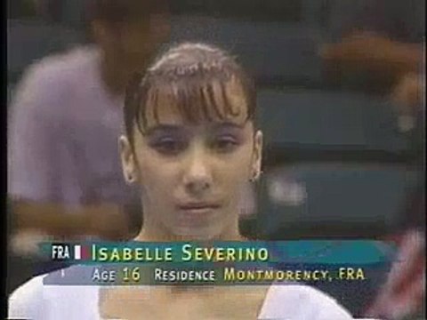 Isabelle Severino - 1996 Olympics Team Optionals - Balance Beam