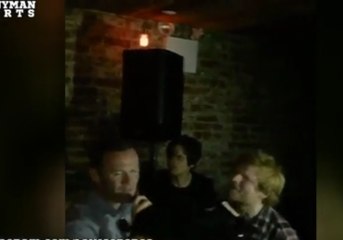 Rooney Sings with Ed Sheeran 'Angels' In New York
