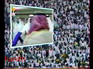 ابومتعب يمازح الامير عبدالرحمن بن سعود عام 1411هـ