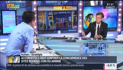Accor se rebaptise "AccorHotels" et accélère sa présence dans le digital: Sébastien Bazin - 03/06