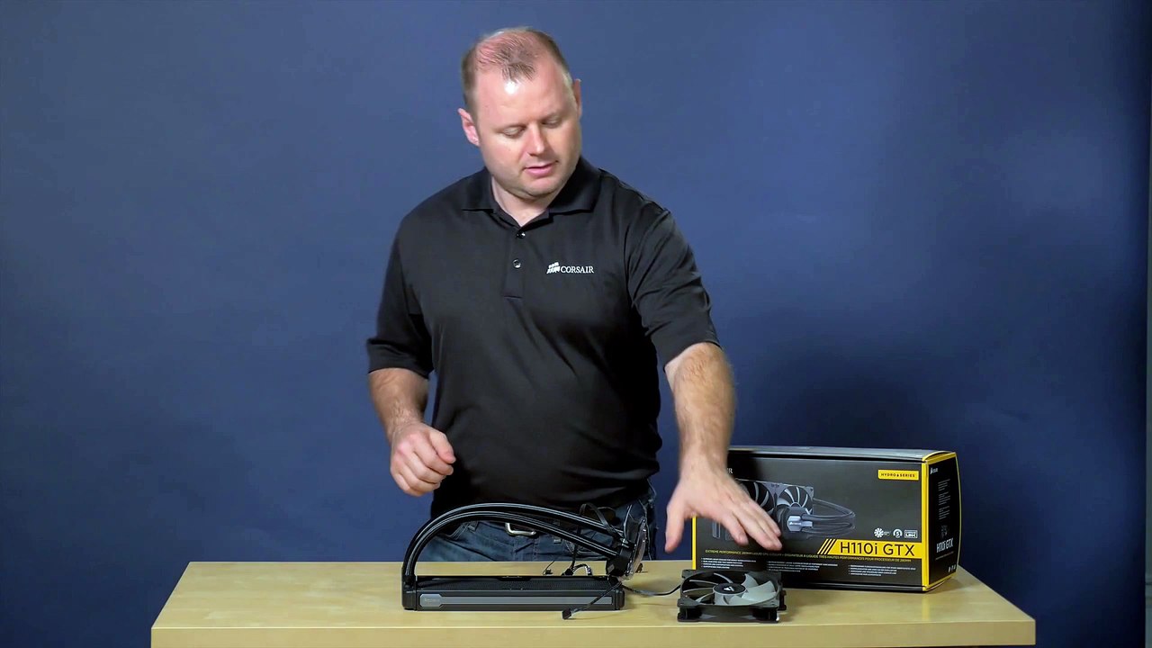 Corsair Hydro Series H110i GTX liquid CPU cooler preview
