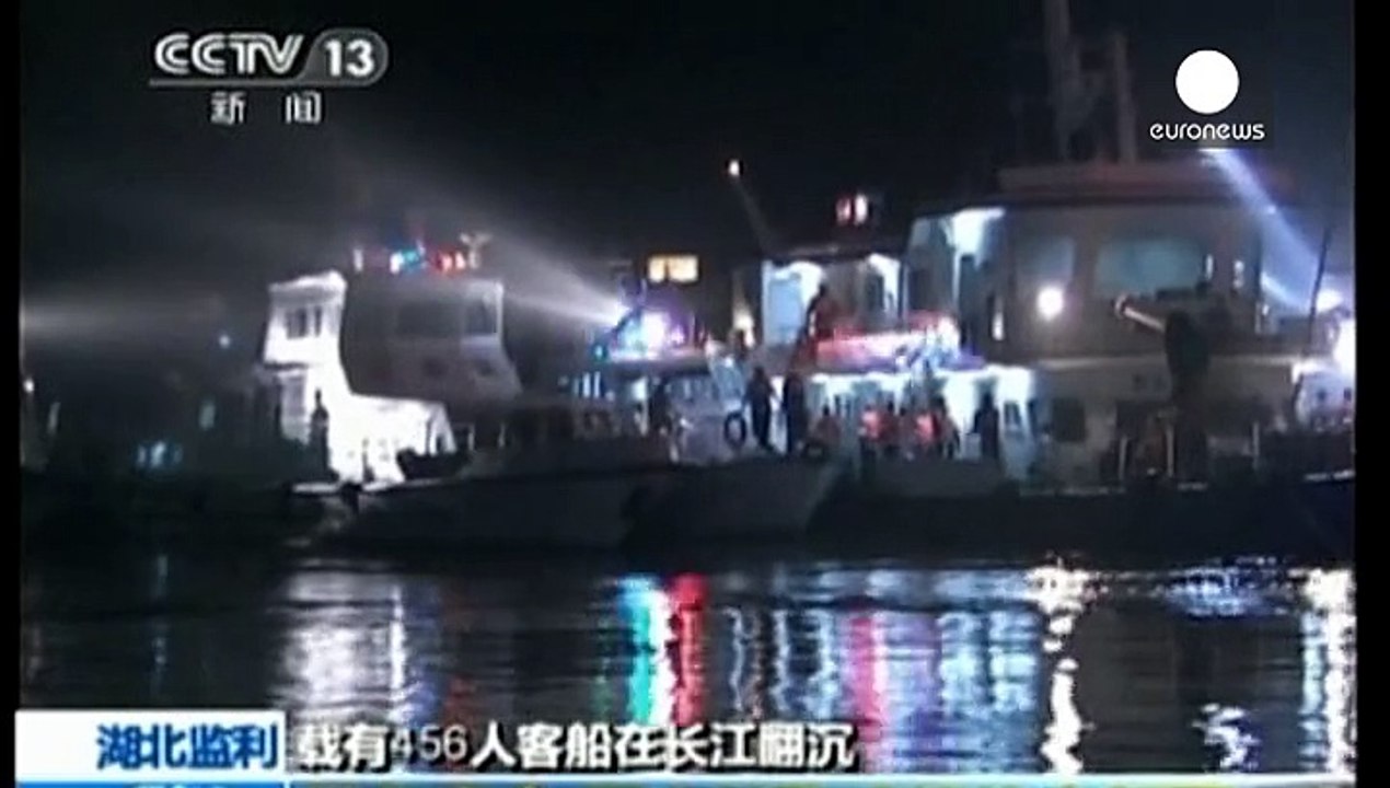 Überwachungskamera zeigt letzte Bilder des gesunkenen Touristenschiffs in China