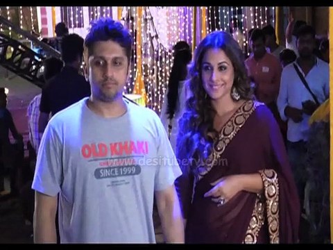 Vidya Balan, Mohit Suri promotes 'Hamari Adhuri Kahani' on the set of tv serial 'Udaan'