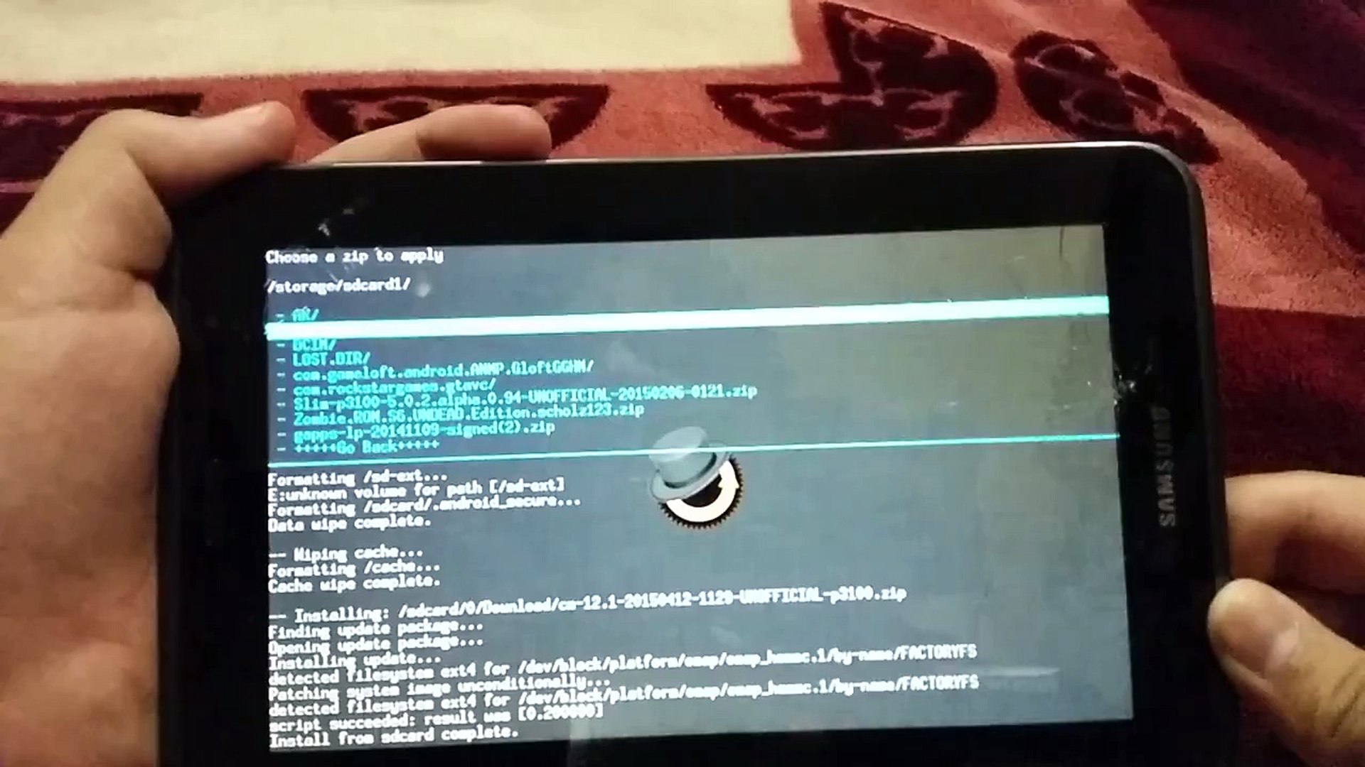 Cm12.1 Android 5.1 for tab 2 p3100 p3110 & p3113 - video Dailymotion