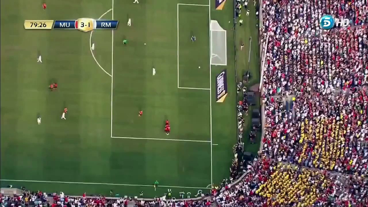 Gol Javier 'Chicharito' Hernandez vs Real Madrid - 02-08-2014