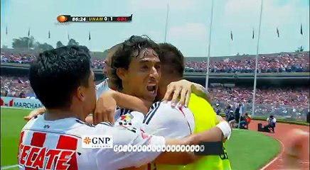 Gol Pumas 0 - 1 Guadalajara J2 Ap-2014