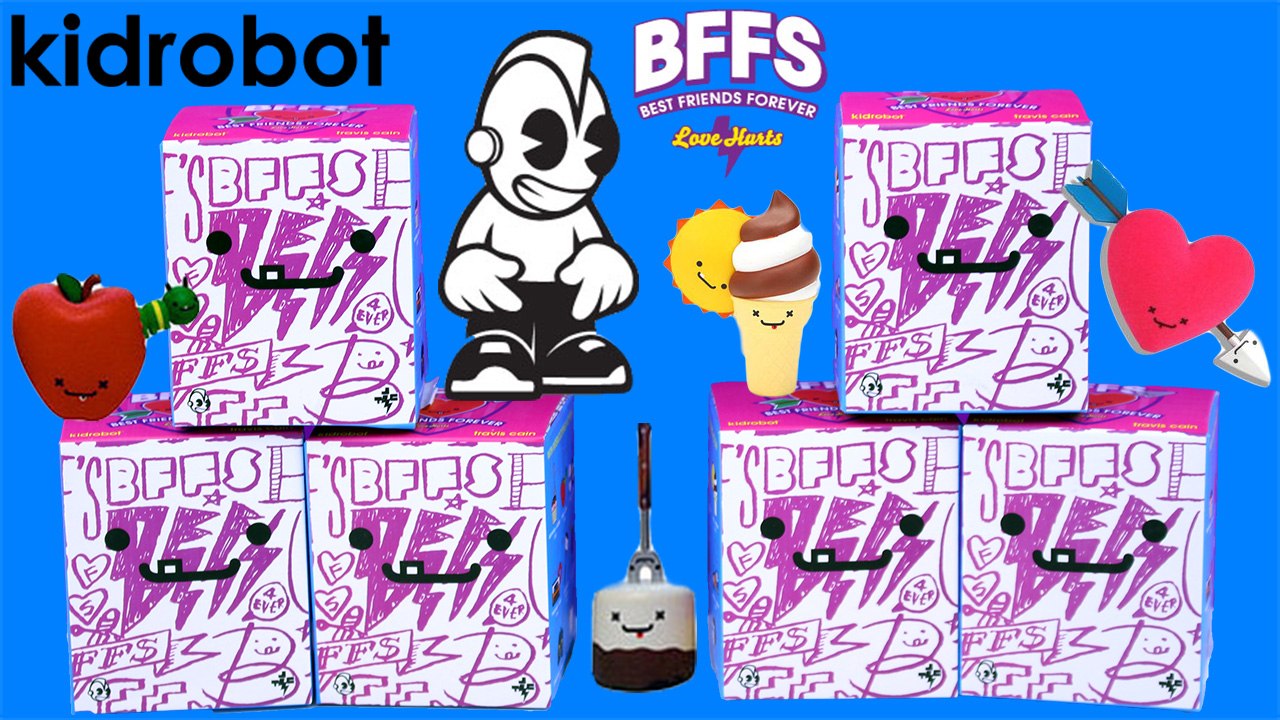 Kidrobot BFFs | Opening BFF Blind Boxes - Travis Cain | Awesome Toys TV